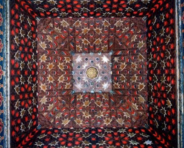 Restauración de techumbre policromada en el Monasterio de Las Huelgas de Burgos