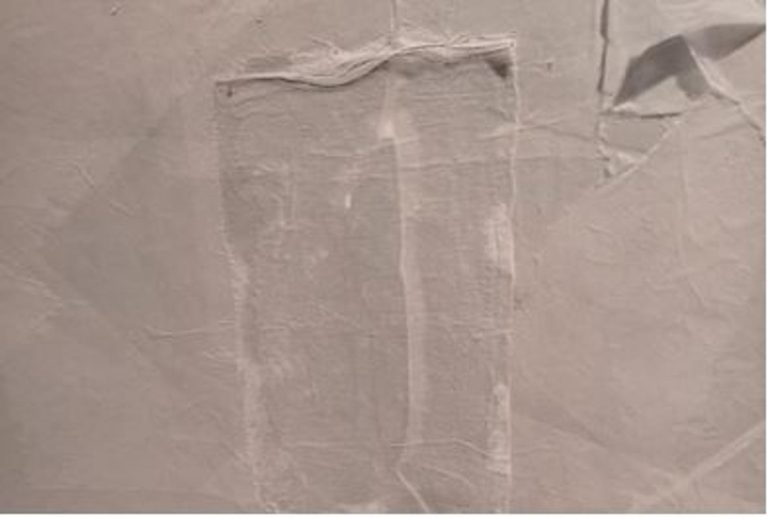 Bóveda de la Sala de Compañía (Casa del Labrador, Aranjuez) — Engasado de protección (detalle) | El Barco